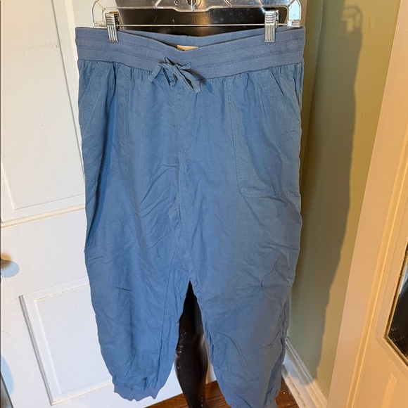 Pact Women's Sky Blue Joggers Size Large - Picture 3 of 9